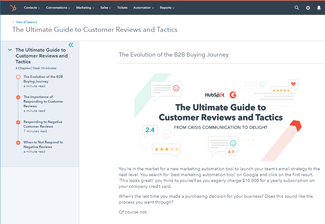 The Ultimate Guide to Customer Reviews and Tactics